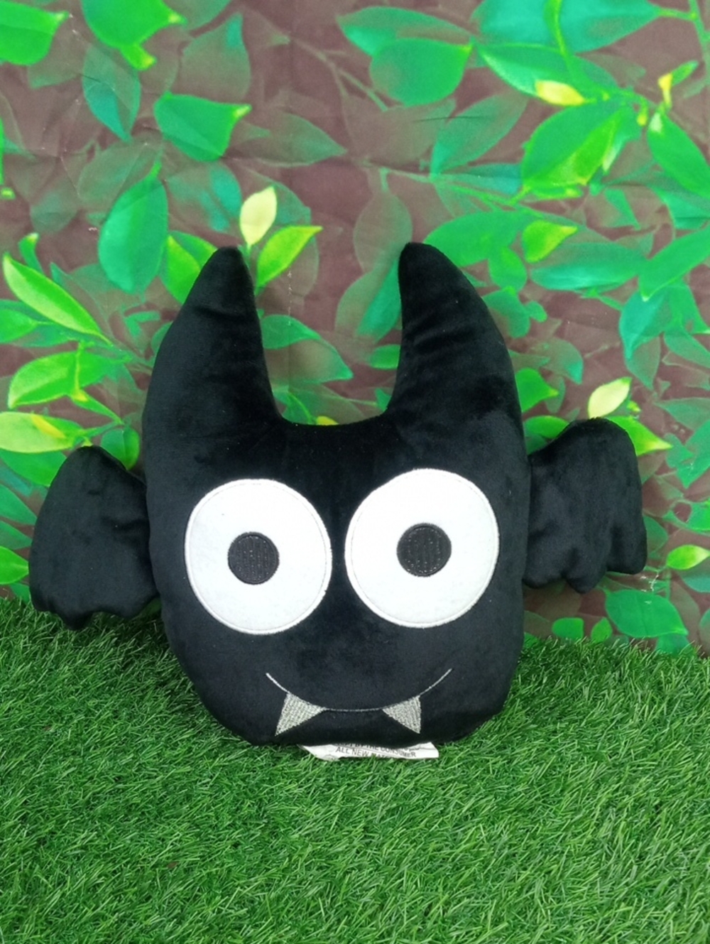👻 Kids Plush Bat Black Pillow